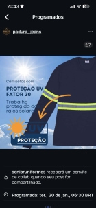 Camiseta Manga Curta Malha PV com Faixa Refletiva - Uniforme Profissional